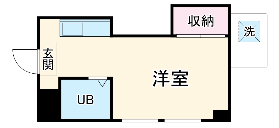 天野ビルの間取り