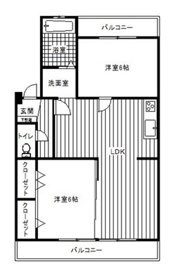 エスタシオンフロールの間取り