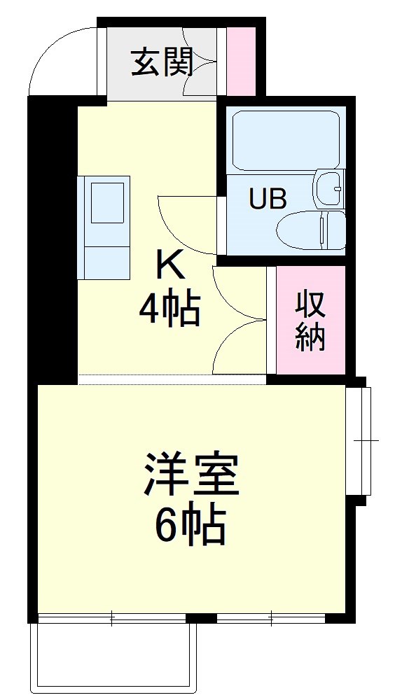 グロリアの間取り