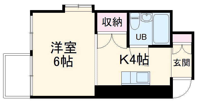 グロリアの間取り