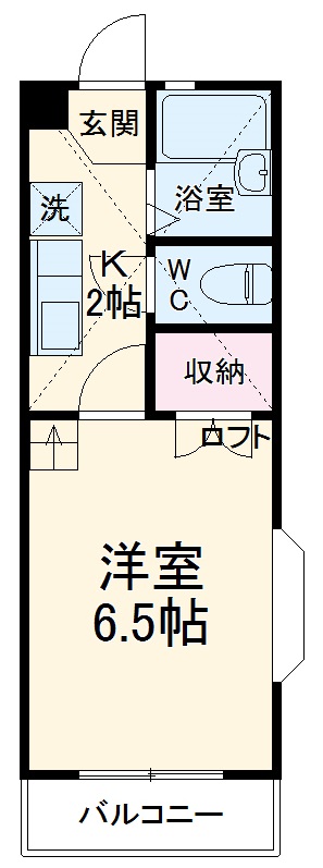 ビバリーハウス萩丘Aの間取り