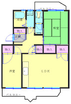エレガンス門池の間取り
