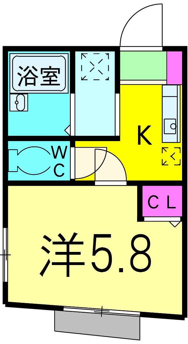 オルソ小根本フォーシーズンズの間取り