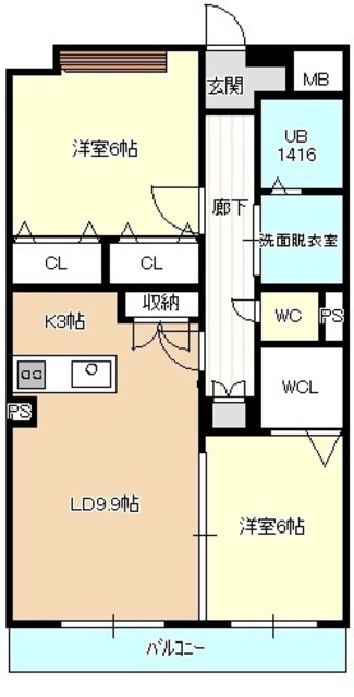 V.Residenceの間取り