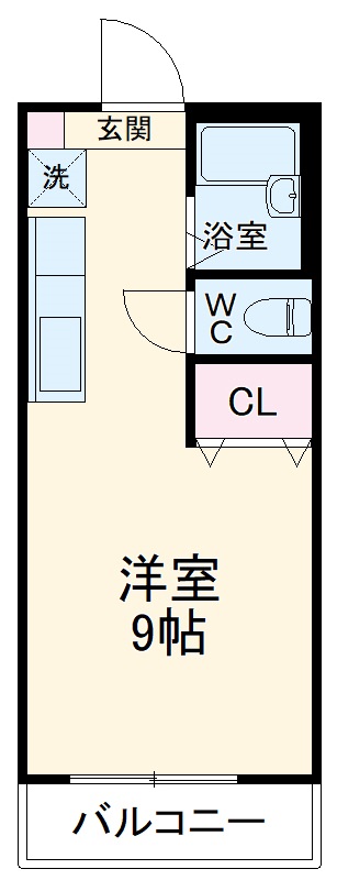 コスタデルソル21stの間取り