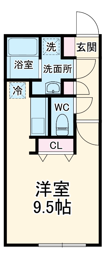 quador名古屋駅の間取り
