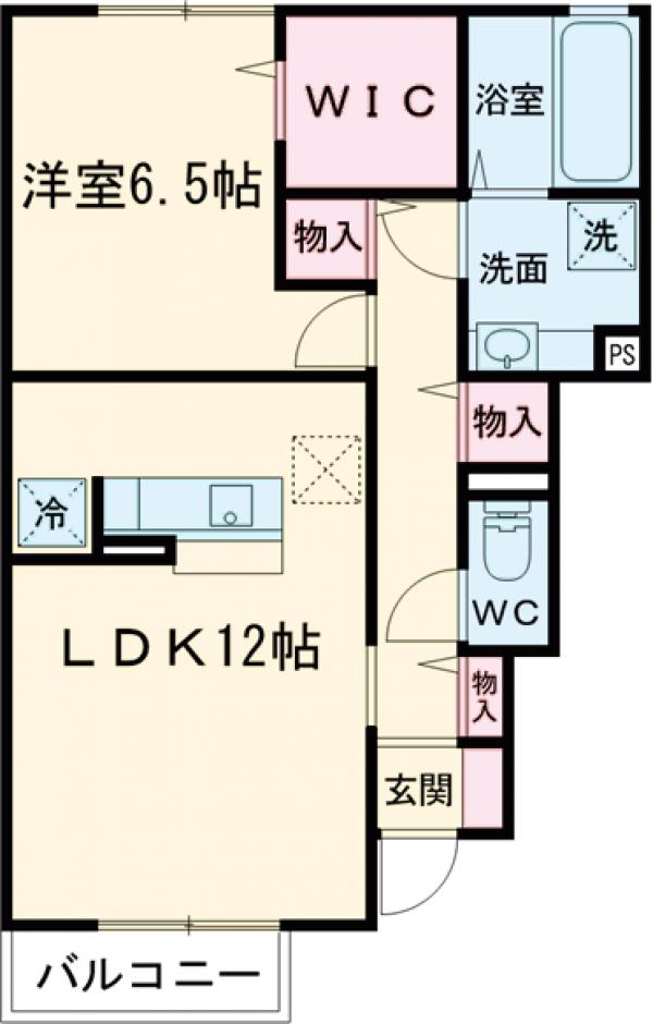 wildflowerの間取り