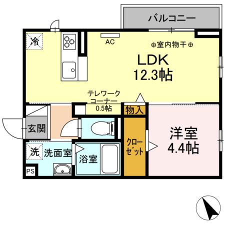 フォルトゥーナ ヒロの間取り