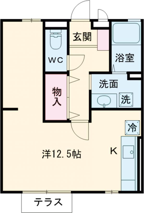 セジュールR・Y B棟の間取り