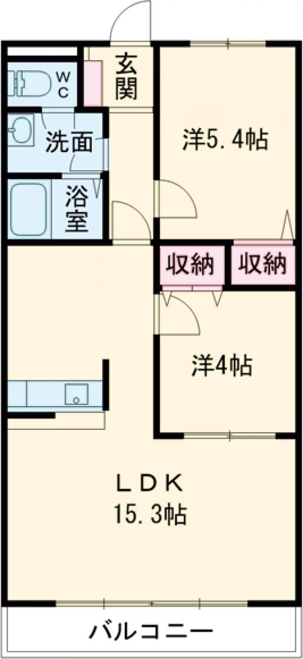 メゾン・ボヌールの間取り