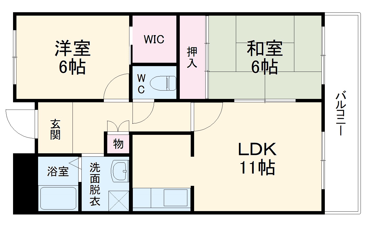 メゾン・フェリーチェの間取り