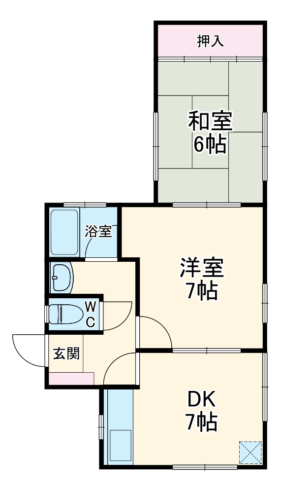グレイス岐阜の間取り