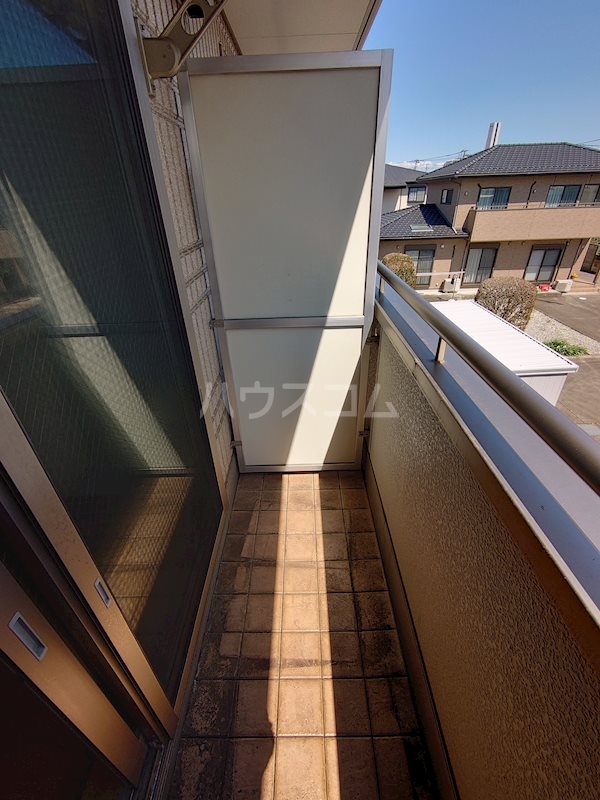 12/25 バルコニー