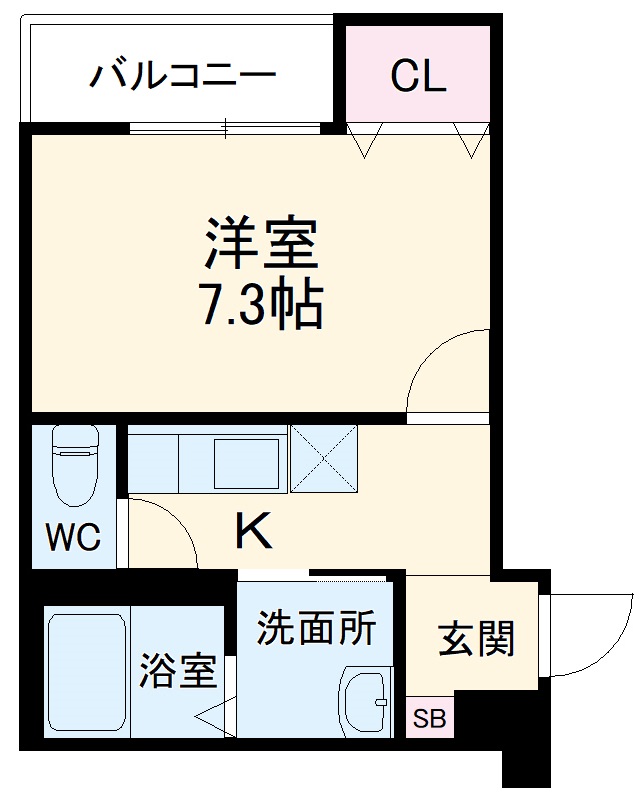 フジパレス庄内東町の間取り
