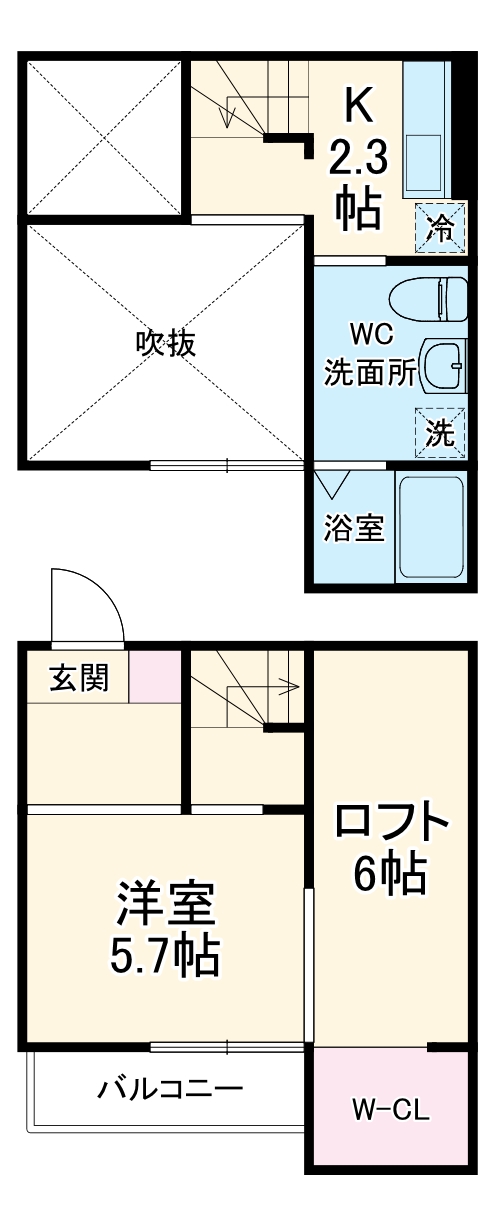 カーサ・ティエラの間取り