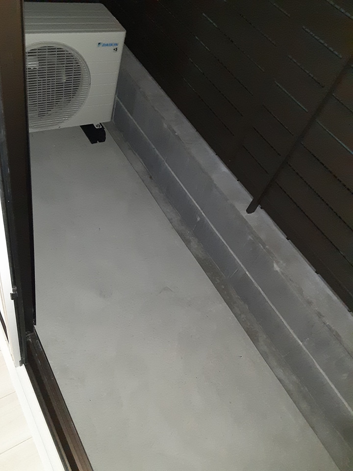 11/26 バルコニー