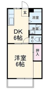 サンライトスペースBの間取り