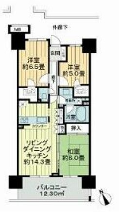 ビー・サイトの間取り