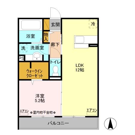 ソフィア Sの間取り