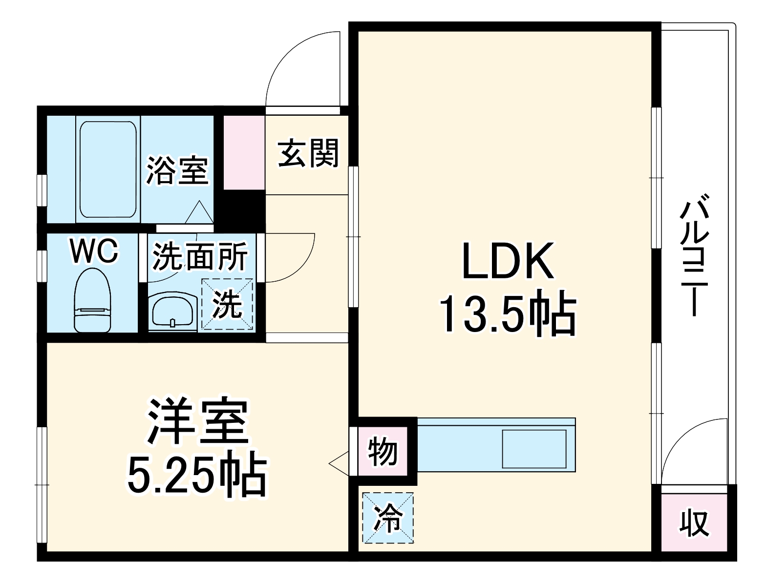 スガノマンションの間取り