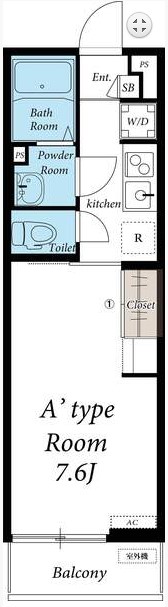 リブリ・ライトラージの間取り