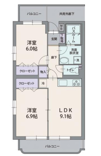 エテルノの間取り