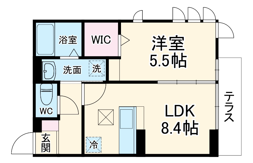 ソラーレの間取り