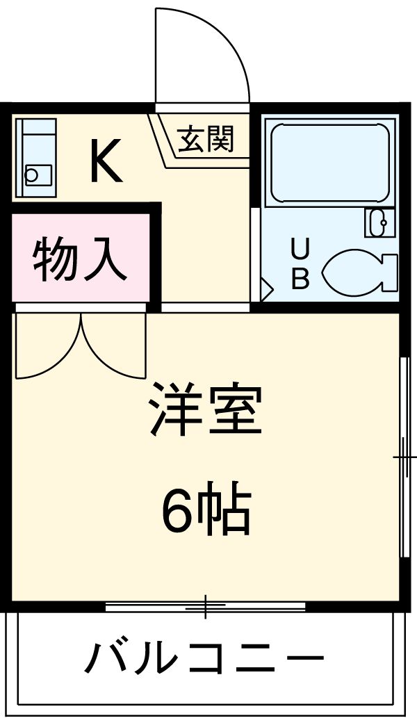 ラフィーネ保呂町の間取り