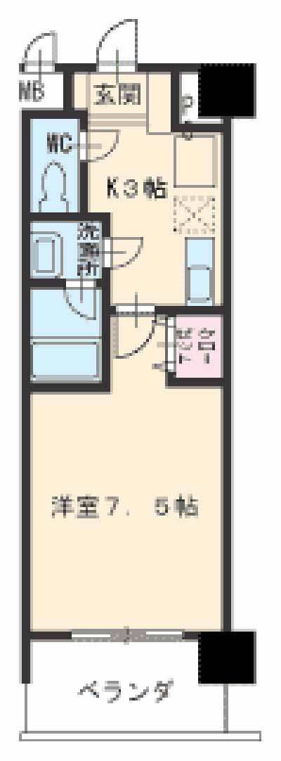 ベルモードの間取り
