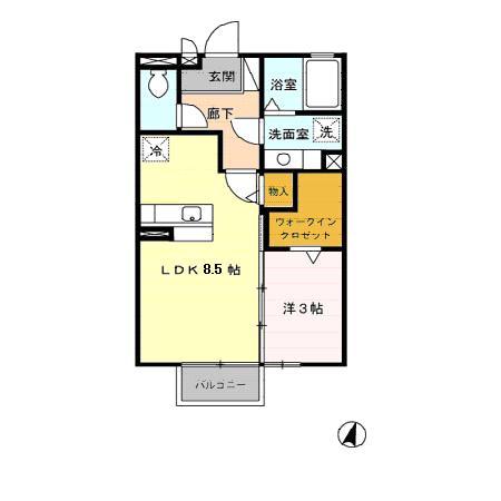 マリーゴールドの間取り