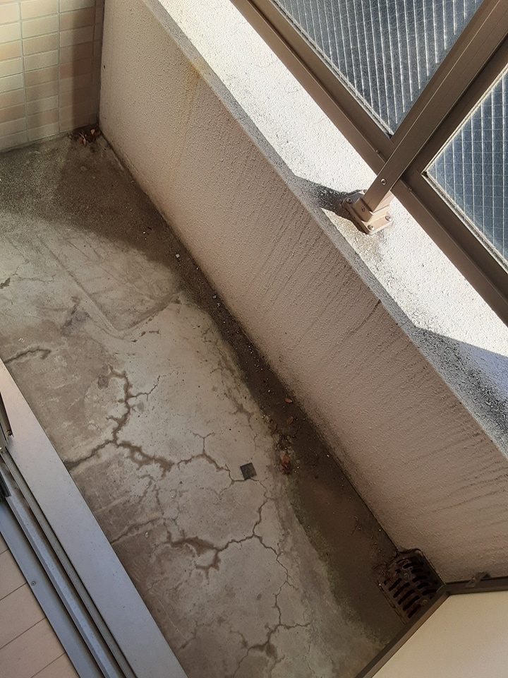 12/28 バルコニー