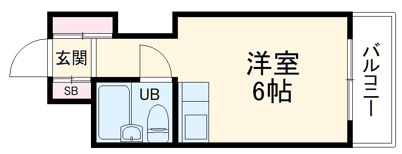 コア菊坂の間取り