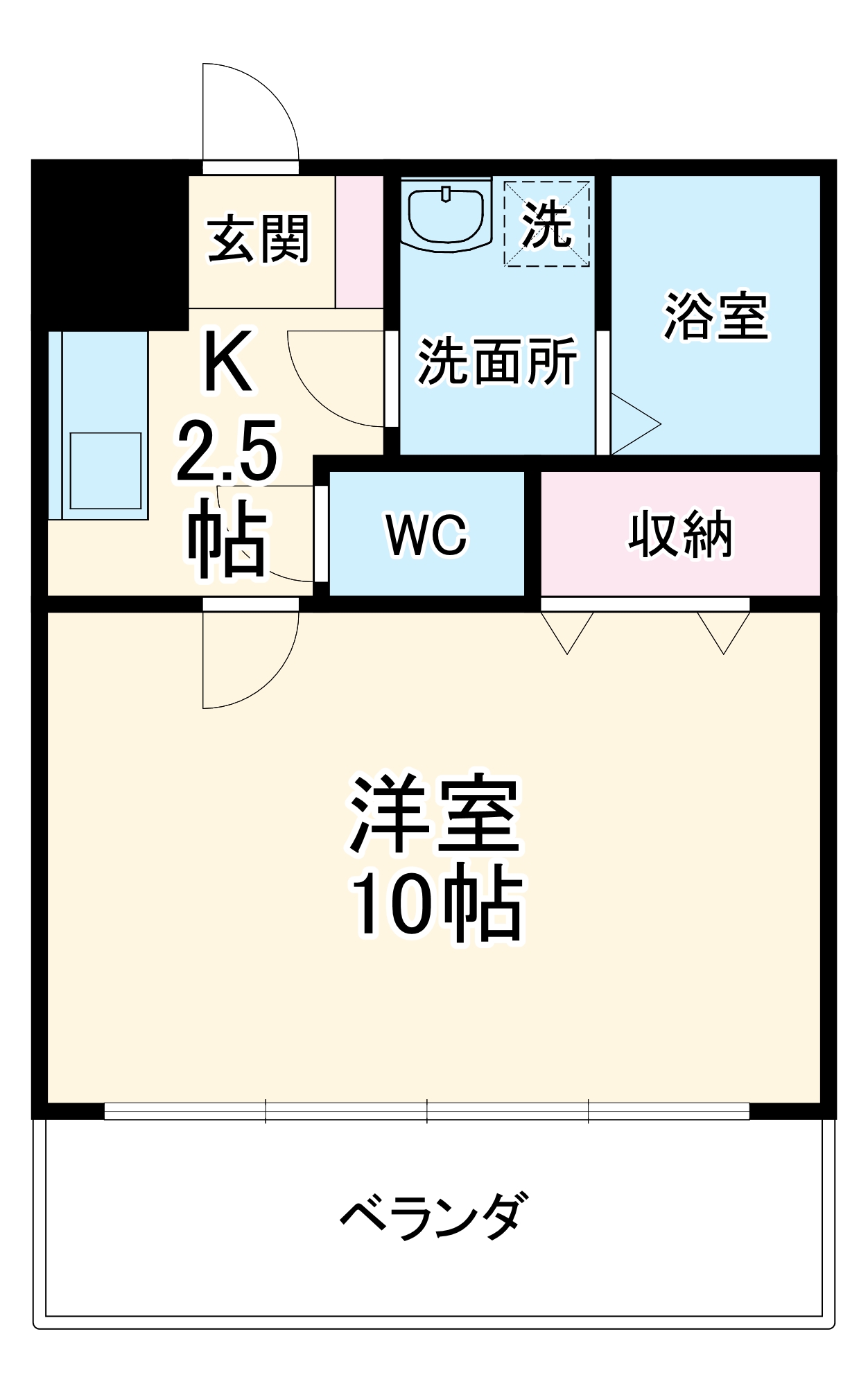 I.S.M IIの間取り