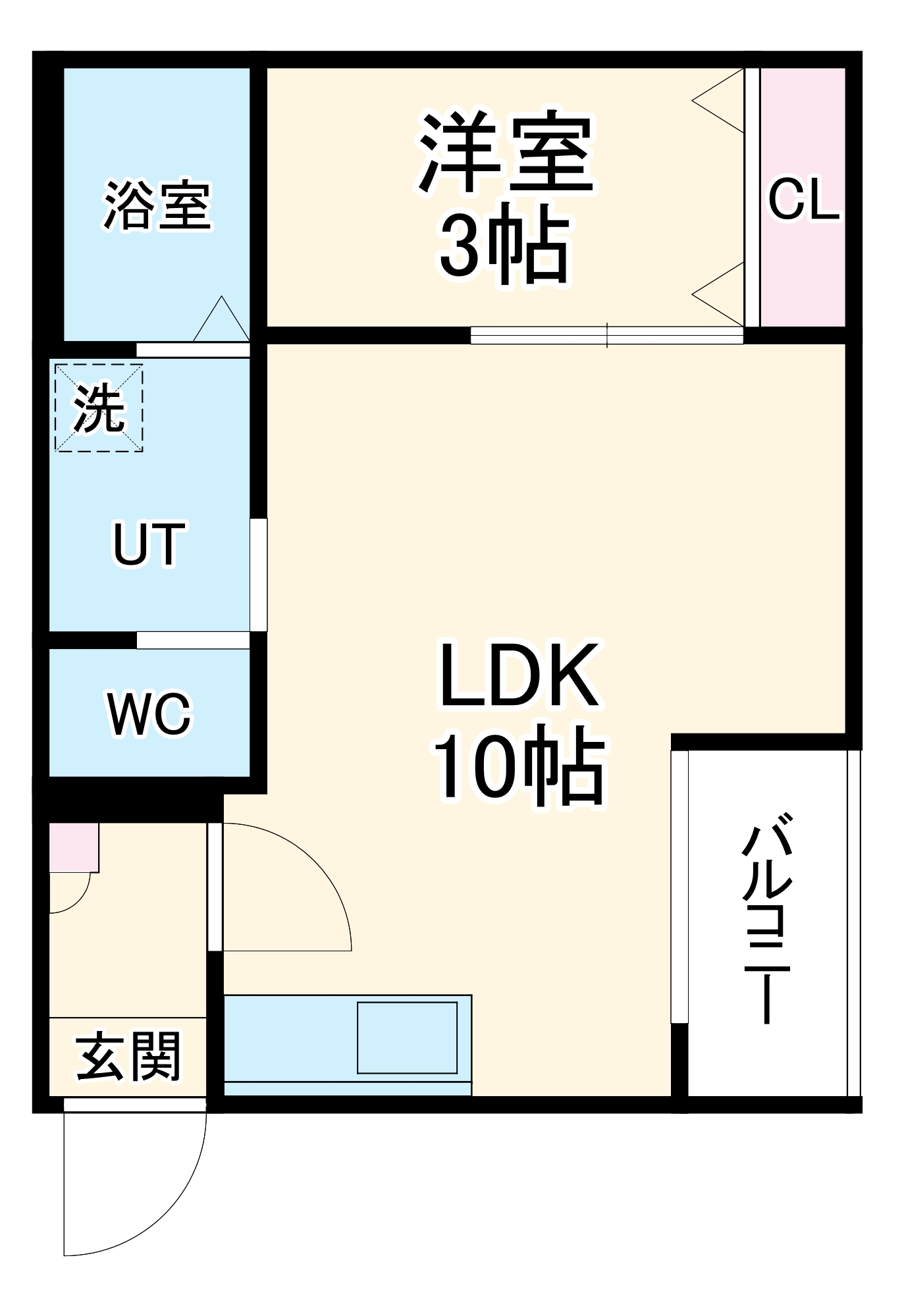 Warren hoshizakiⅠの間取り
