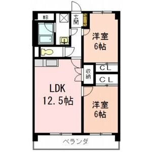 レージュ神ノ倉の間取り