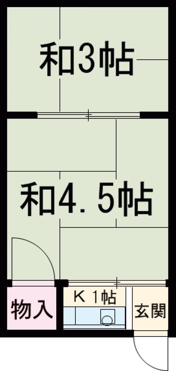 フラワーハイムの間取り