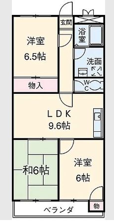 山田ビルの間取り