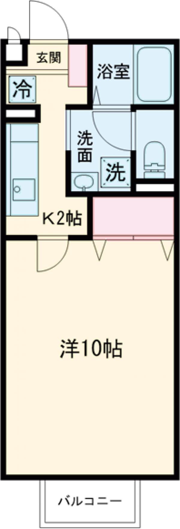 メドウズの間取り