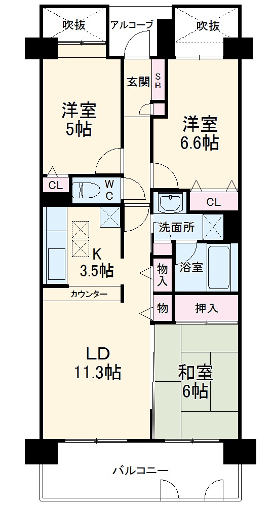 間取