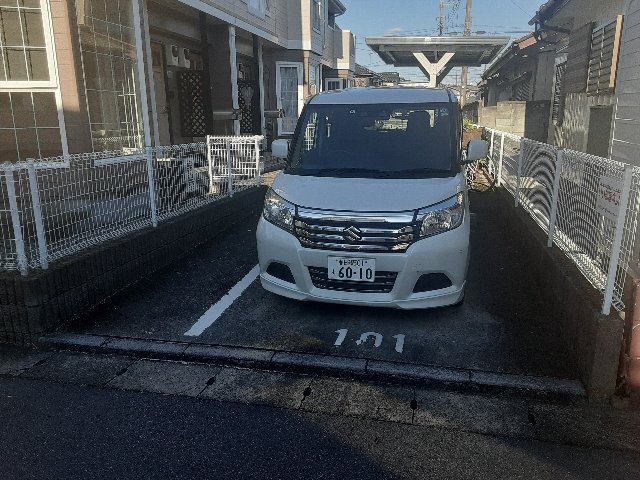 3/13 駐車場