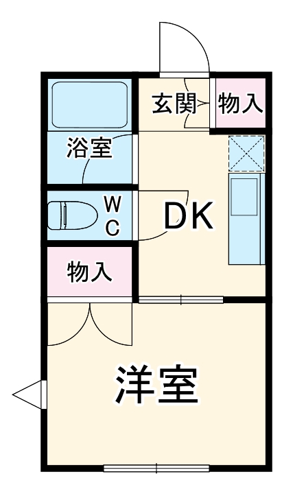 アップルハウスの間取り