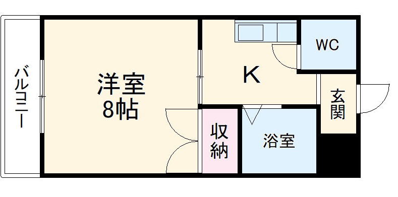 ビアンヌール四ツ池公園の間取り