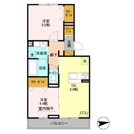 アネシスの間取り