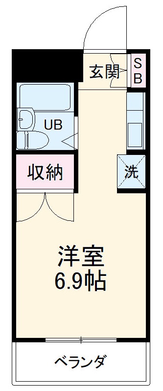 サンライズ船橋の間取り
