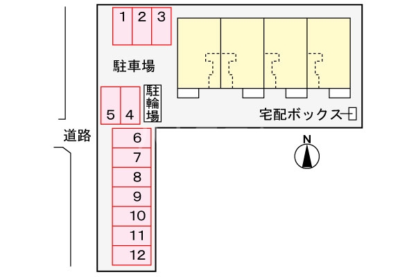2/11 駐車場