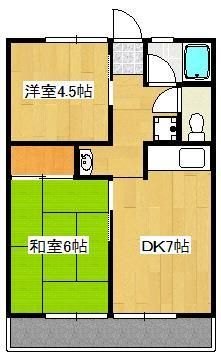 シティハイムスズキの間取り