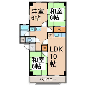 ファミール柴田A・B・C棟の間取り