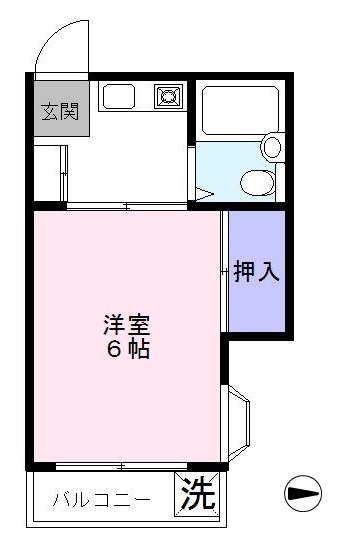 ラフィーヌKの間取り