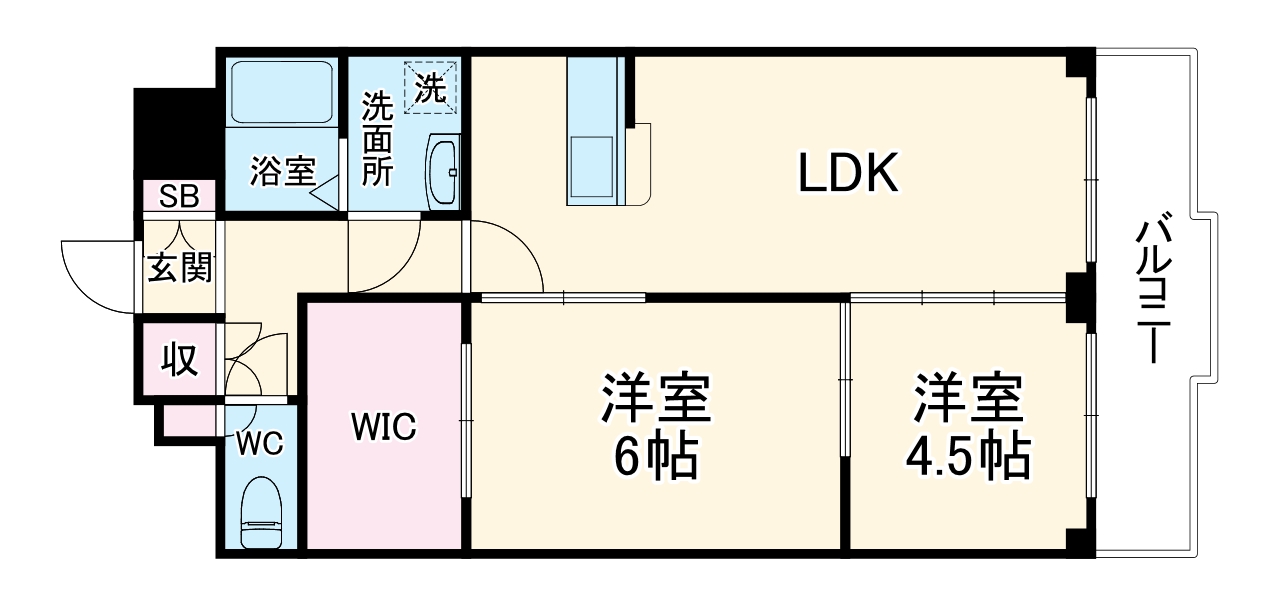 グランドメゾンUNの間取り