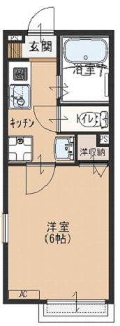 第4富士ハイツの間取り